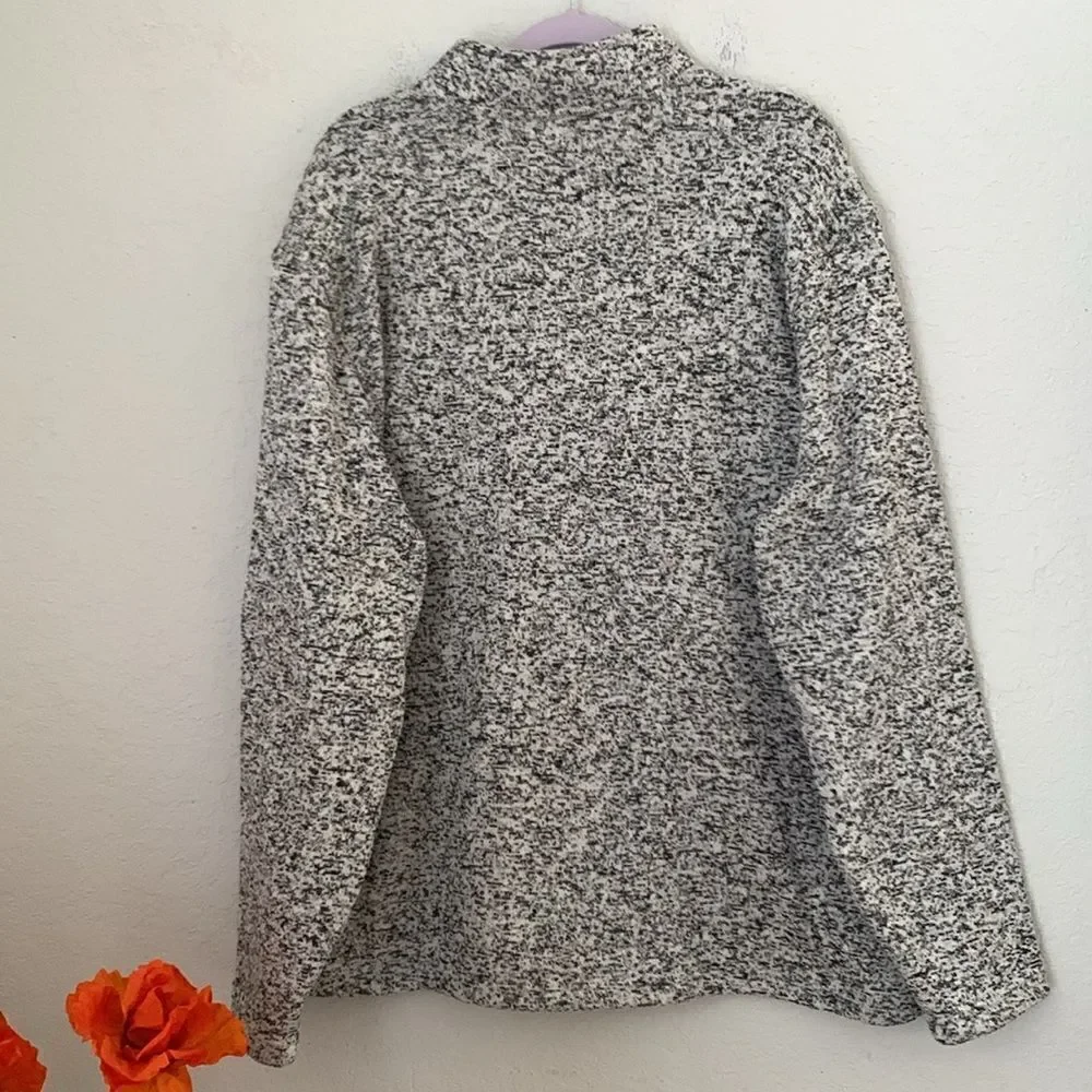 Outdoor Roundtree Long Sleeve 3 Snaps Gray Pullover Sweater Men’s Size 2X Tall